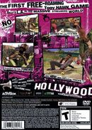 Tony Hawk American Wasteland Back Cover - Playstation 2 Pre-Played