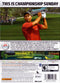 Tiger Woods PGA Tour 06 Back Cover - Xbox 360 Pre-Played