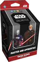 Master and Apprentice Twin Suns Deck - Star Wars Unlimited TCG