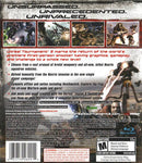 Unreal Tournament 3 Back Cover - Playstation 3 Pre-Played