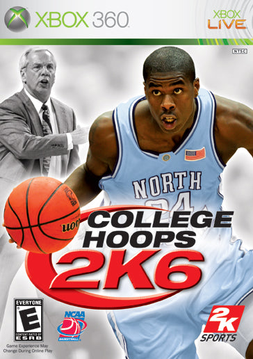 College Hoops 2K6 Front Cover - Xbox 360 Pre-Played