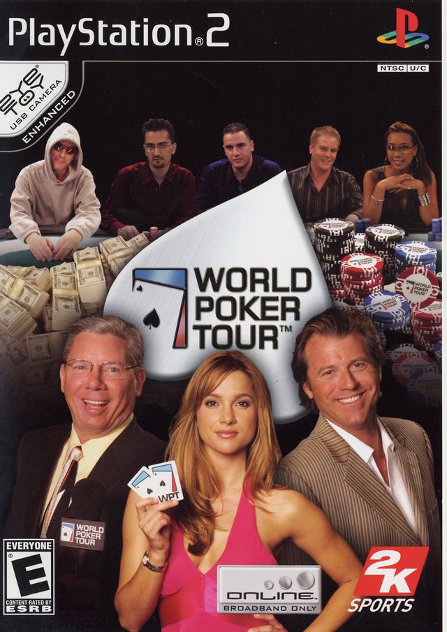 World Poker Tour Front Cover - Playstation 2 Pre-Played