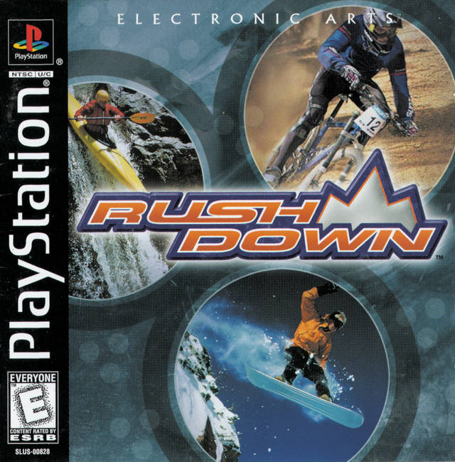 Rushdown Front Cover - Playstation 1 Pre-Played