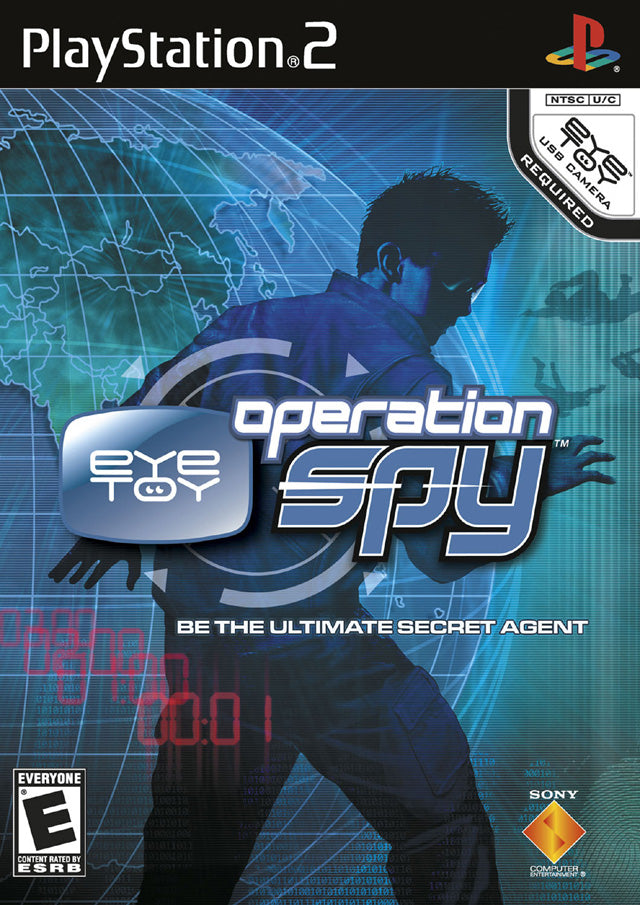 Eye Toy Operation Spy Front Cover - Playstation 2 Pre-Played