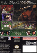 World Series Poker Back Cover - Nintendo Gamecube Pre-Played