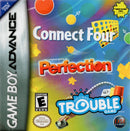 Connect Four Perfection Trouble Front Cover - Nintendo Gameboy Advance Pre-Played