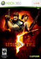 Resident Evil 5 Front Cover - Xbox 360 Pre-Played