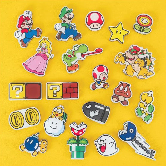 Bandai Shokugan Mystery Character Magnets - Super Mario