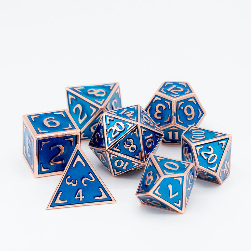 Reticle Uchronia Nautilus - Die Hard Dice 7 Piece RPG Set