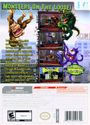 Rampage Total Destruction Back Cover - Nintendo Wii Pre-Played