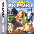 Paws & Claws Pet Vet  - Nintendo Gameboy Advance Pre-Played