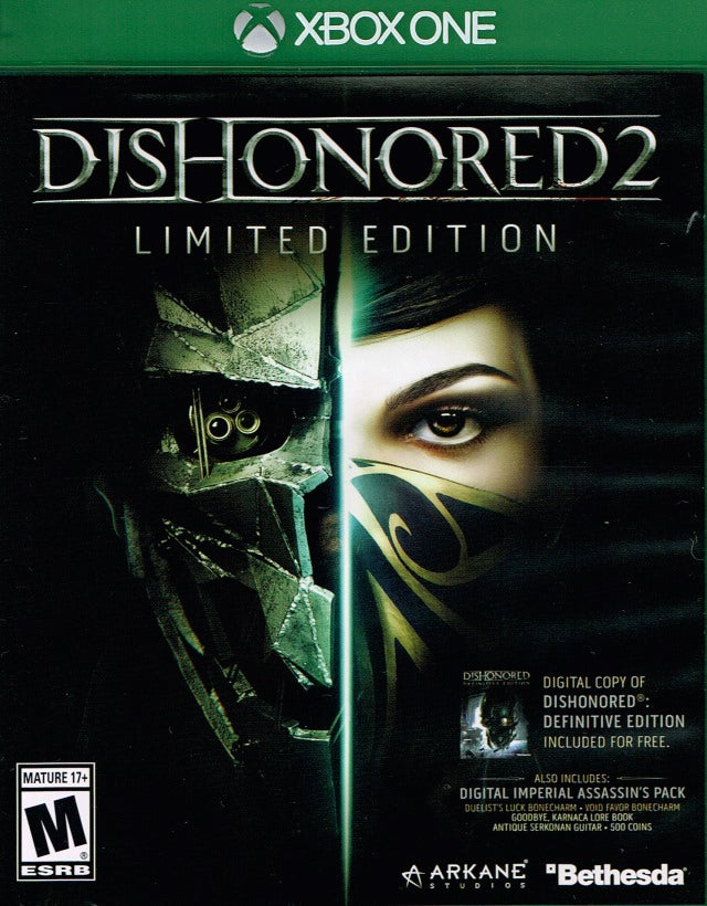 Dishonored 2 Limited Edition - Xbox One