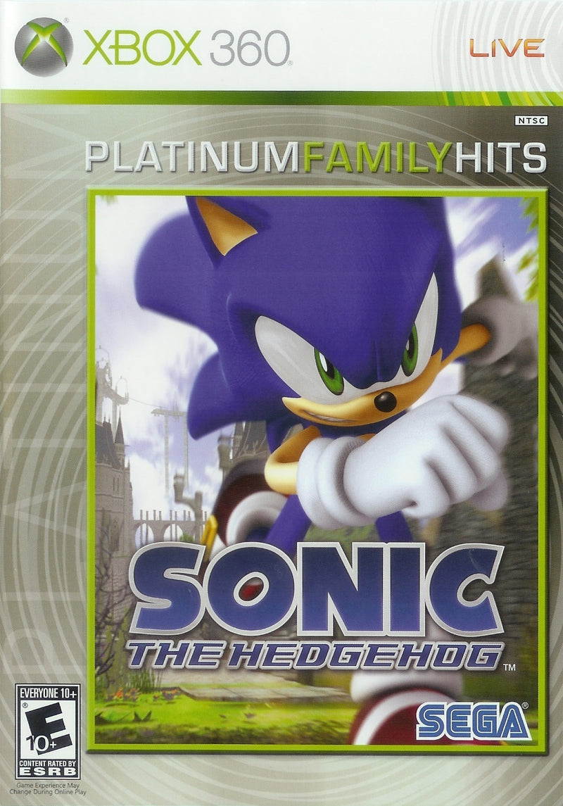 Sonic The Hedgehog Platinum Hits - Xbox 360 Pre-Played