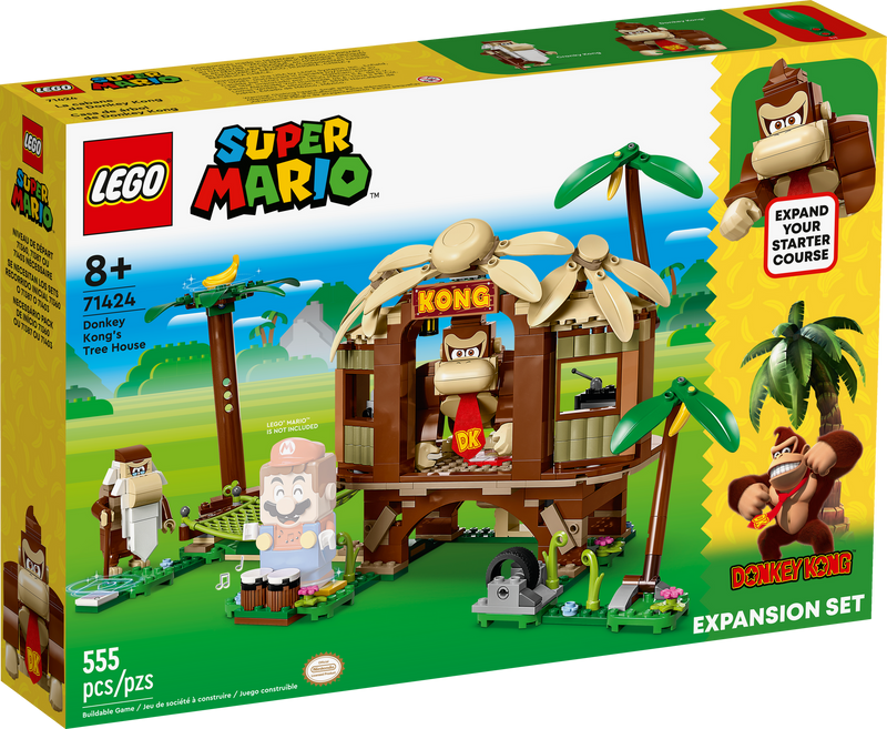 Lego Super Mario Donkey Kong's Tree House 71424