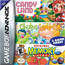 Candyland / Chutes & Ladders / Memory Front Cover - Nintendo Gameboy Advance Pre-Played
