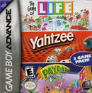 The Game of Life / Yahtzee / Payday Front Cover - Nintendo Gameboy Advance Pre-Played