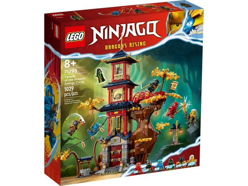 Temple of the Dragon Energy Cores - Lego Ninjago Dragons Rising 71795