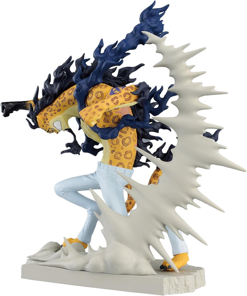 Rob Lucci (Cat-Cat Fruit Model Leopard Awakened Form) Senkozekkei Figure - One Piece