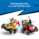 Pizza vs Fire Truck - Lego City 60458