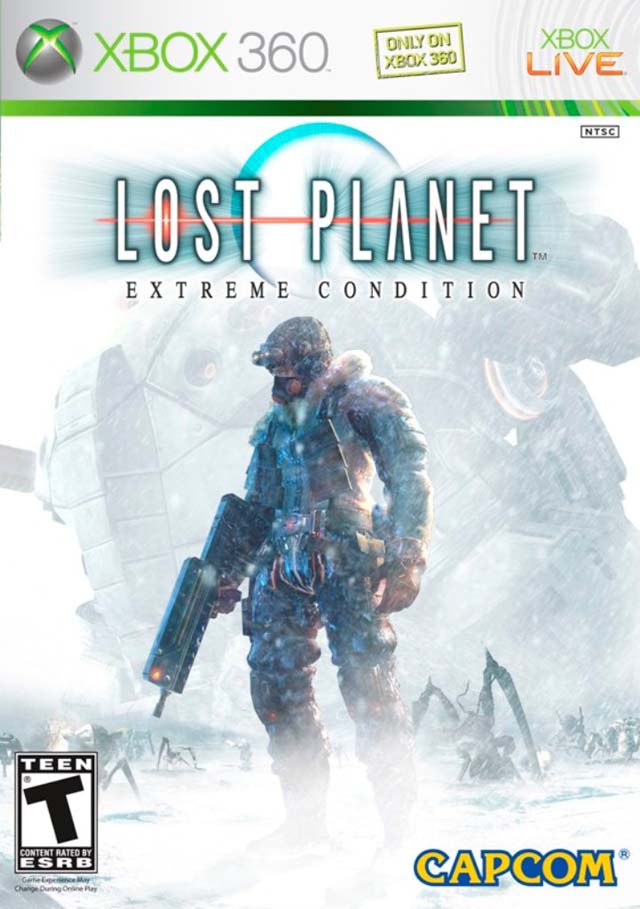 Lost Planet: Extreme Condition Front Cover - Xbox 360 Pre-Played