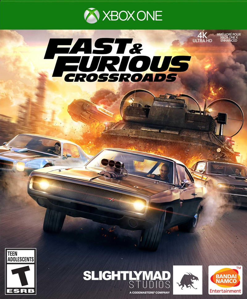 Fast & Furious Crossroads Front Cover - Xbox One Pre-Played