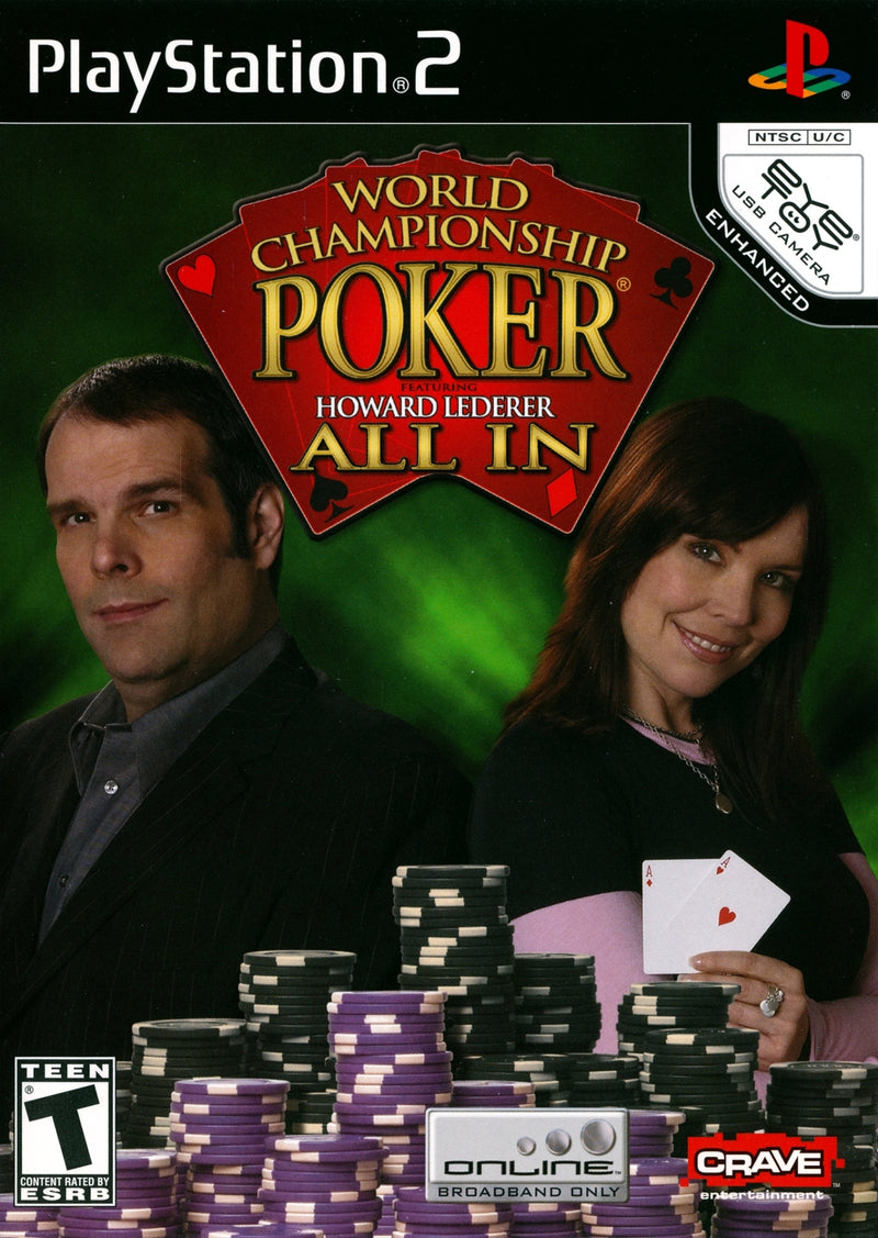 World Championship Poker All In - Playstation 2 Pre-Played
