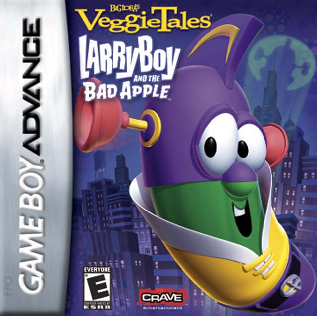 Veggietales: Larry Boy and the Bad Apple - Nintendo Gameboy Advance Pre-Played