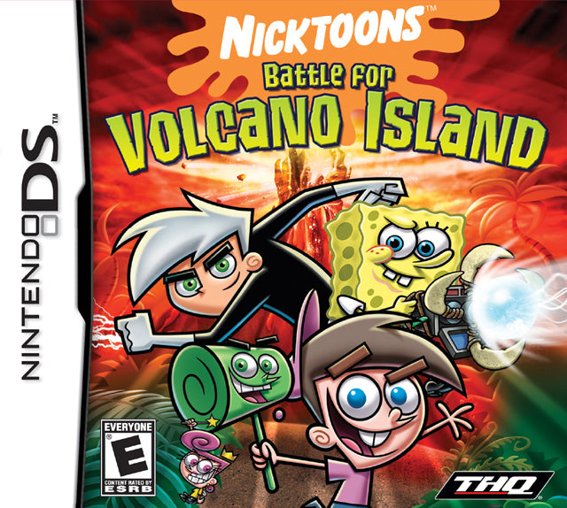 Nicktoons Battle for Volcano Island - Nintendo DS Pre-Played