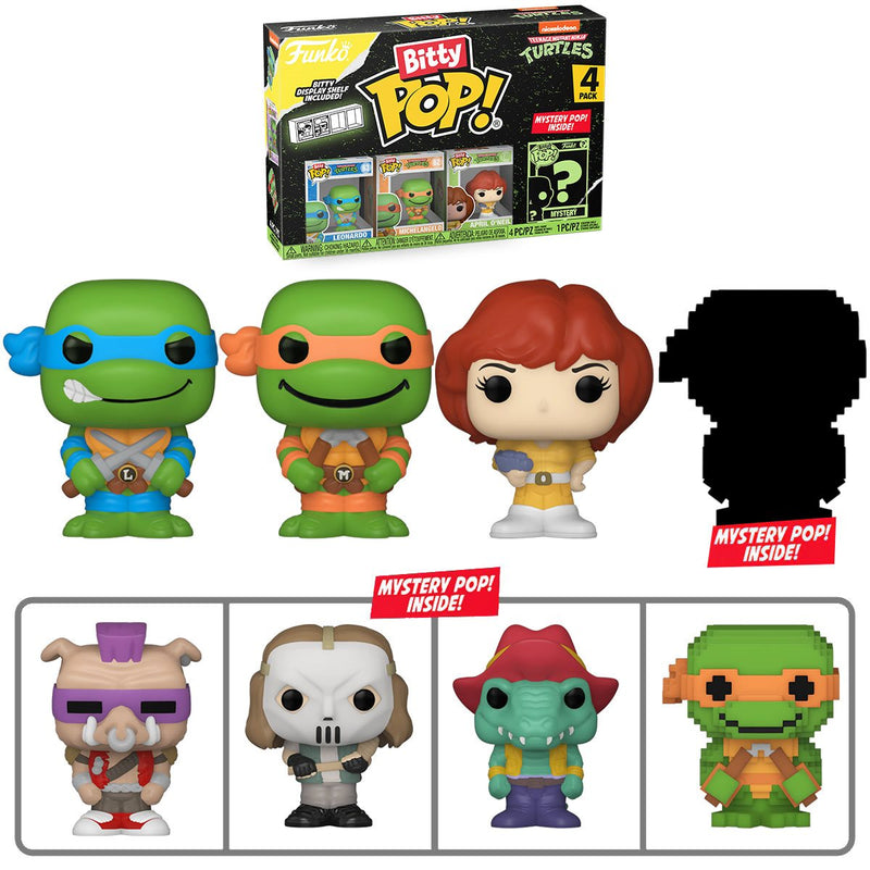 Bitty Pop! Teenage Mutant Ninja Turtles Comics 4 Pack - Leonardo