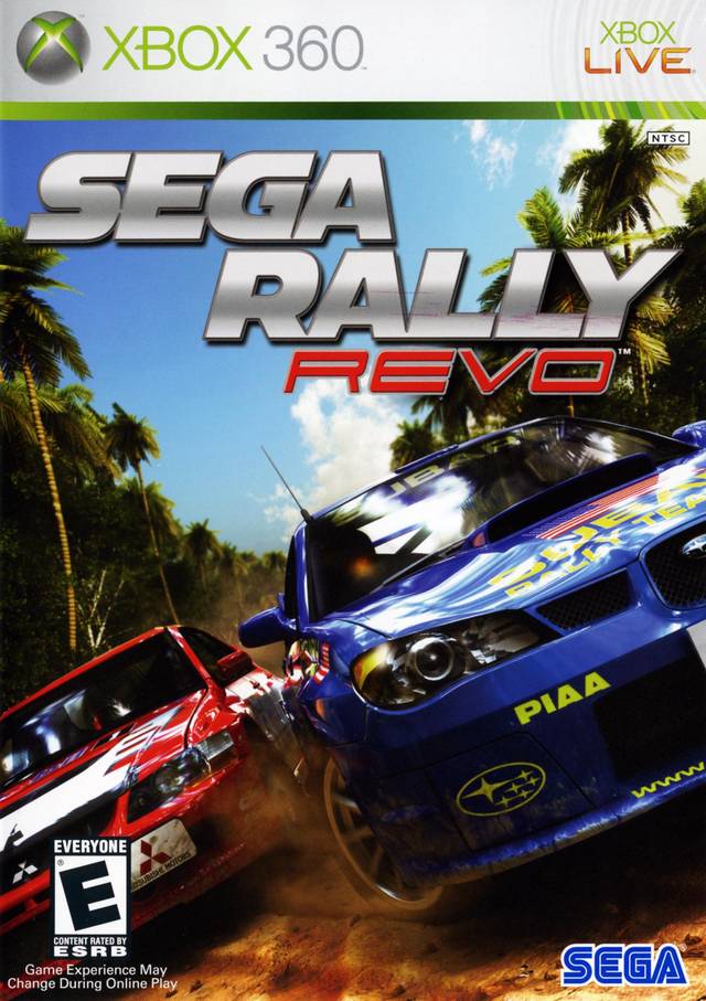 Sega Rally Revo Front Cover - Xbox 360 Pre-Played