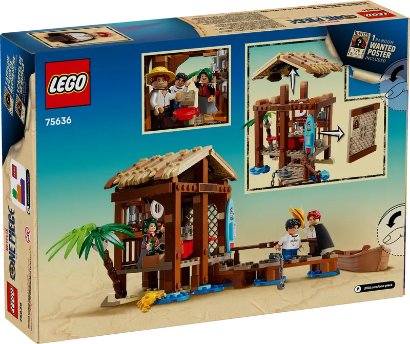 Lego One Piece - Windmill Village Hut 75636