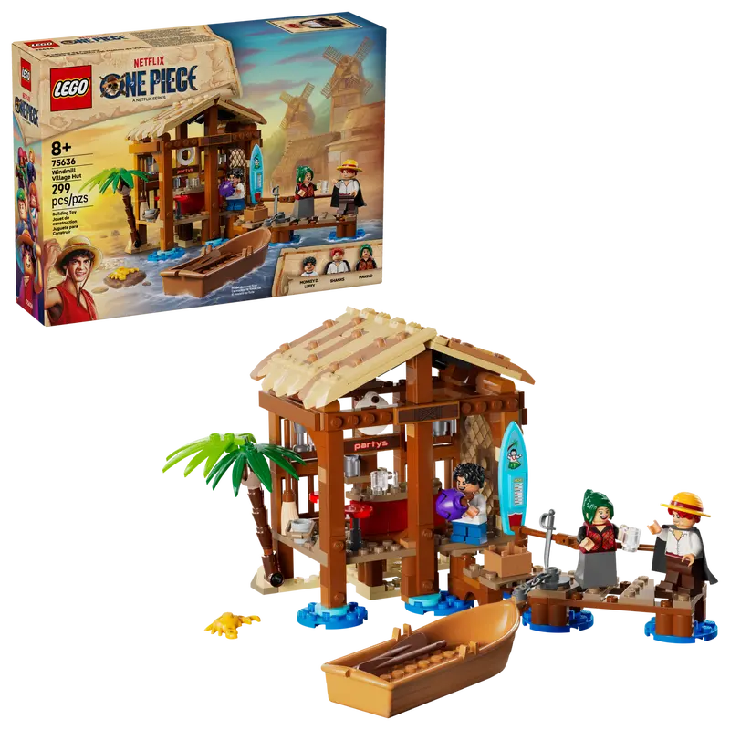 Lego One Piece - Windmill Village Hut 75636