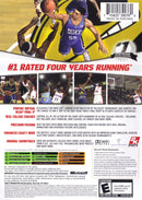 College Hoops 2K7 Back Cover - Xbox Pre-Played