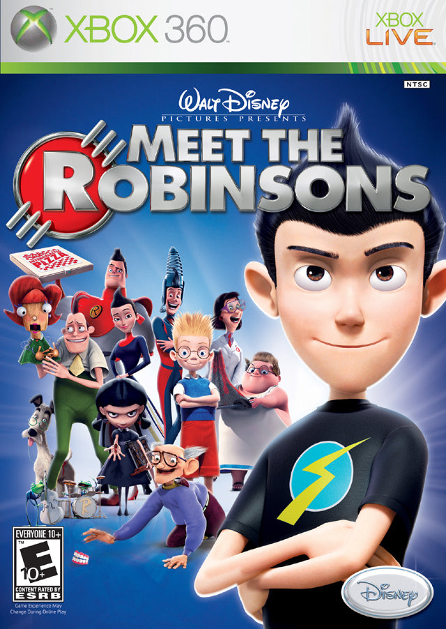 Meet the Robinsons Front Cover - Xbox 360 Pre-Played