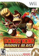 Donkey Kong Barrel Blast Front Cover - Nintendo Wii Pre-Played