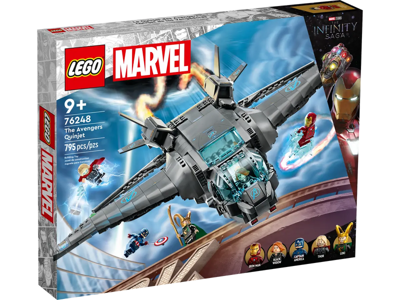 The Avengers Quinjet - Lego Marvel Infinity Saga 76248