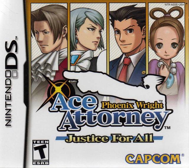 Phoenix Wright: Ace Attorney Justice for All - Nintendo DS Pre-Played