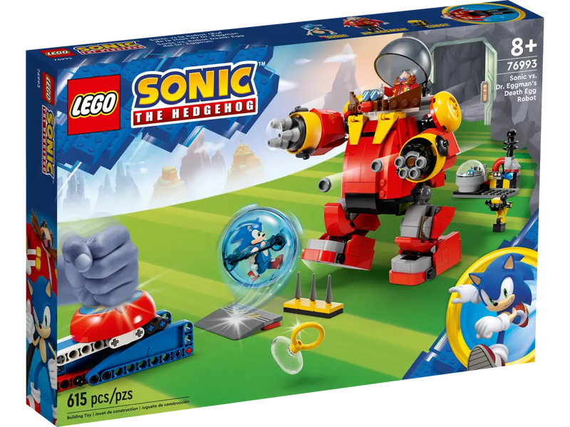 Sonic vs. Dr. Eggman's Death Egg Robot - Lego Sonic the Hedgehog 76993