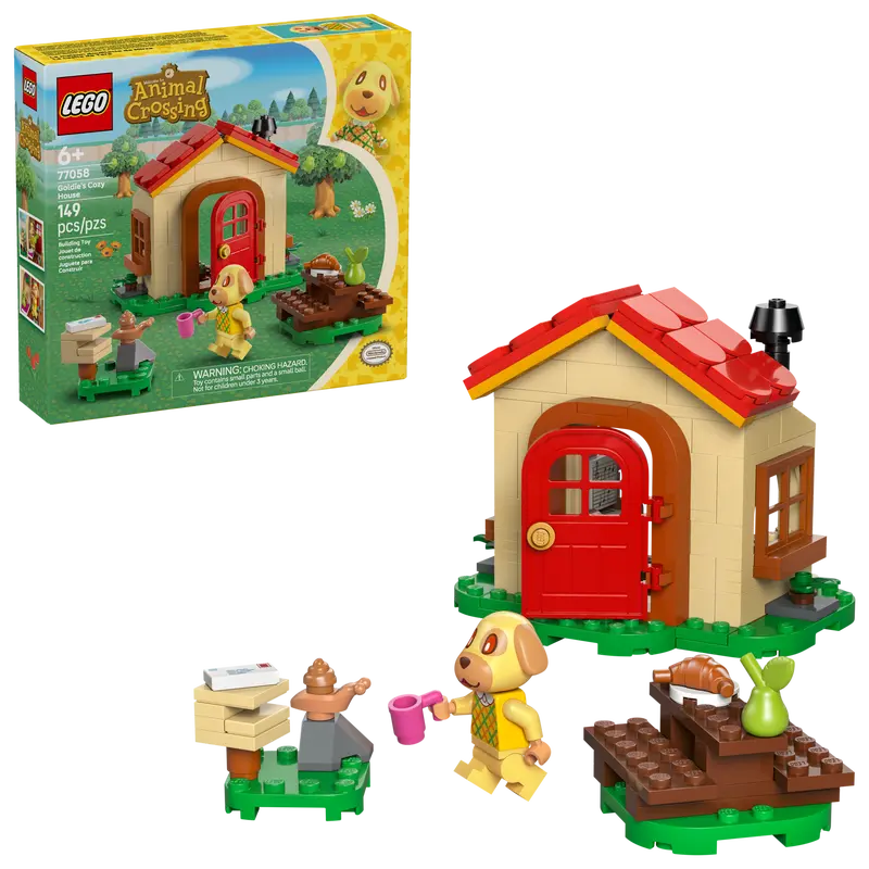 Lego Animal Crossing - Goldie's Cozy House 77058
