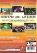 Xbox Live Arcade Unplugged Back Cover - Xbox 360 Pre-Played