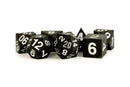 Sharp Edge Silicone Rubber Dice Set - Gold Scatter