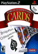 World Championship Cards Front Cover - Playstation 2 Pre-Played