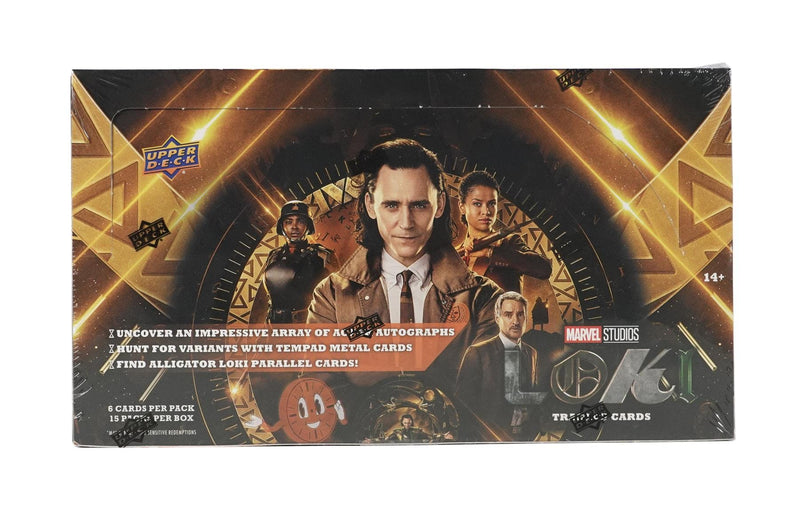 2023 Upper Deck Marvel Studios Loki Season 1 Hobby Box