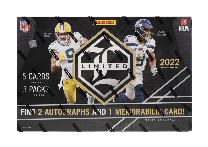 2022 Panini Limited NFL Trading Card Box (Hobby)