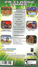 SEGA Genesis Collection Back Cover - PSP Pre-Played