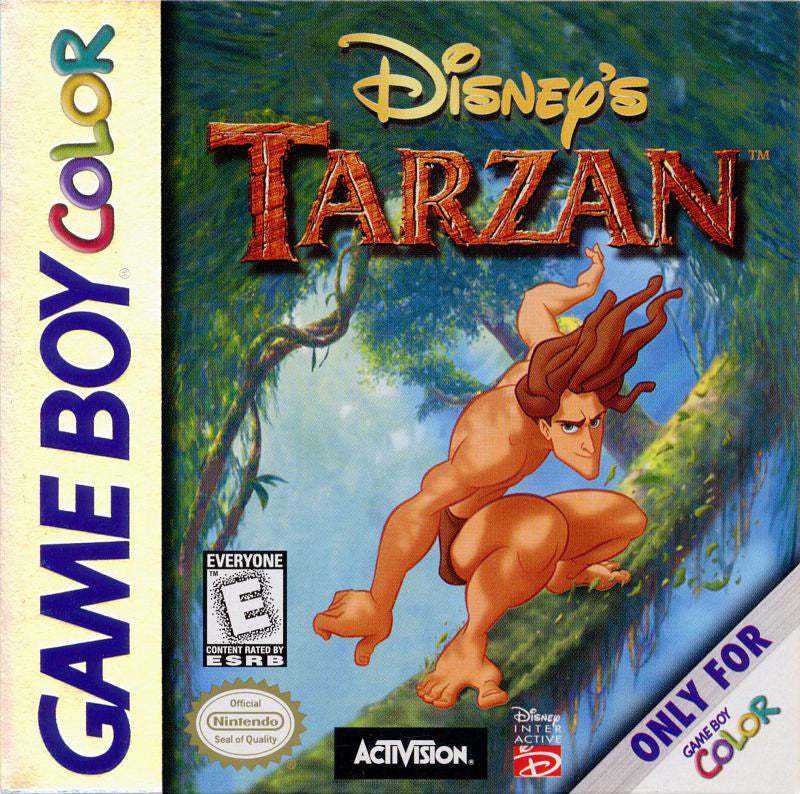 Tarzan  - Nintendo Gameboy Color Pre-Played