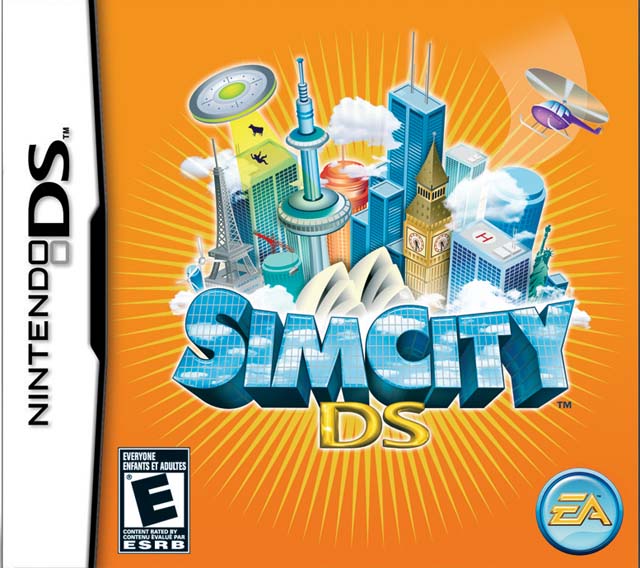 Sim City Front Cover - Nintendo DS Pre-Played