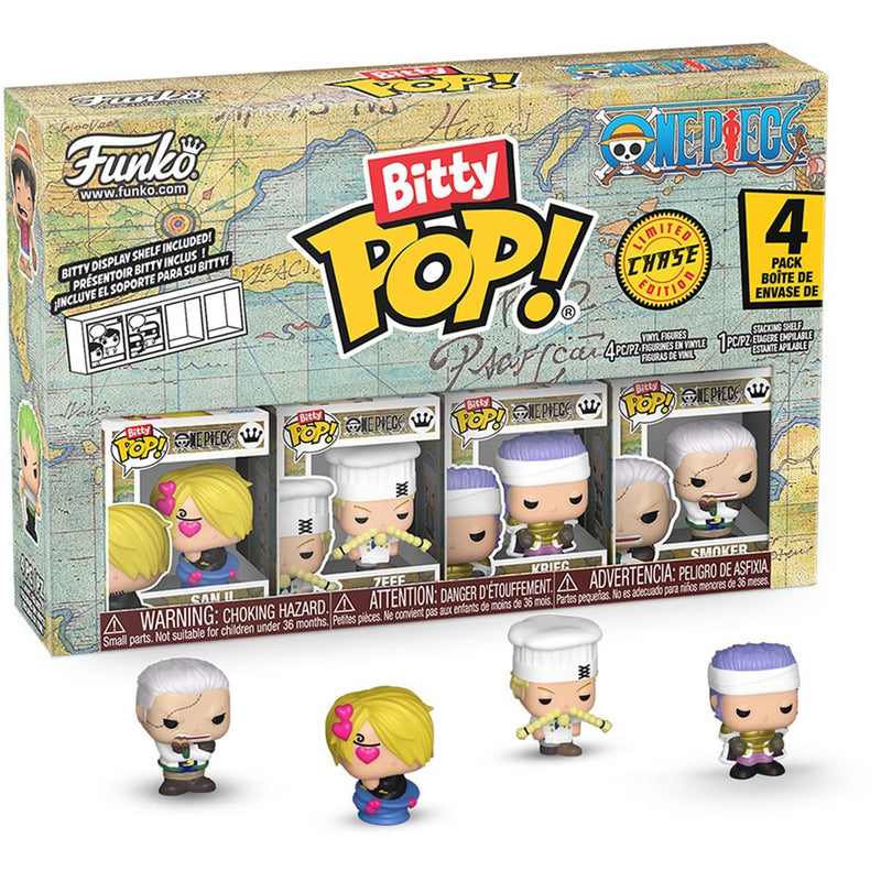 Bitty Pop! One Piece - Sanji 4-Pack