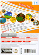 Wii Play (Software Only) Back Cover - Nintendo Wii Pre-Played