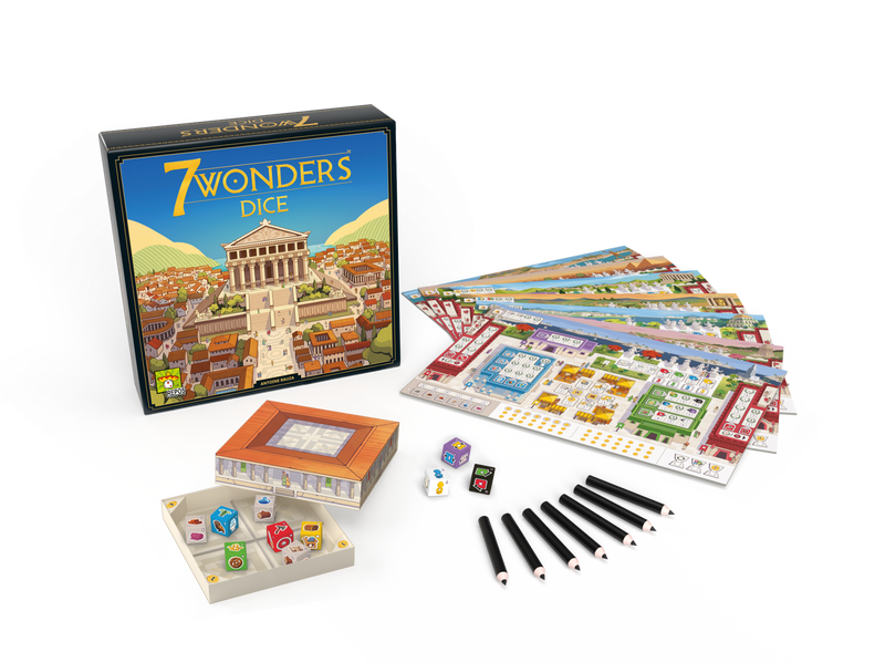 7 Wonders Dice